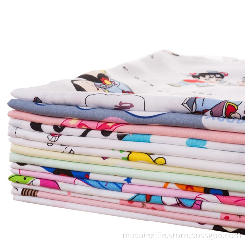 Custom Design Floral Low Moq Polyester Rayon Fabric